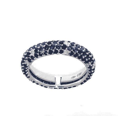 18ct White Gold Sapphire Ring