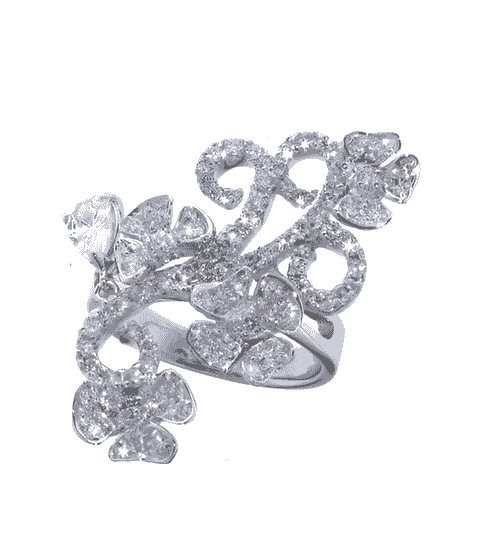 18ct White Gold Diamond Ring