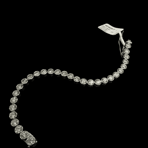 Platinum Lab Grown Diamonds (CVD) Classic Eternity Bracelet (19014836-2)