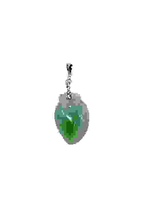 Green Jadeite Peach Pendant 19012280-9