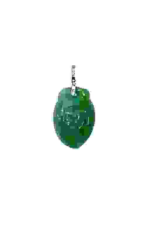 Green Jadeite Peach Pendant 19009043-8