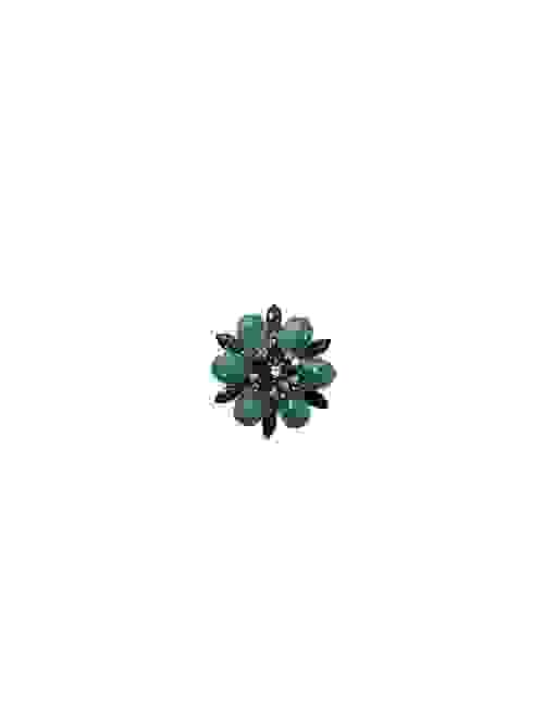 18K W/G Diamond Sapphire Jadeite Ring (59013600-1)