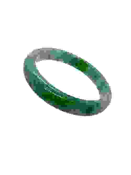 Jadeite Flat Bangle A45435
