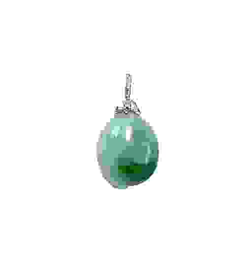 Green Jadeite Peach Pendant 19009957-9