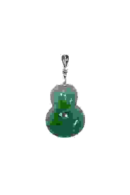 Jadeite Gourd Pendant 19012018-6