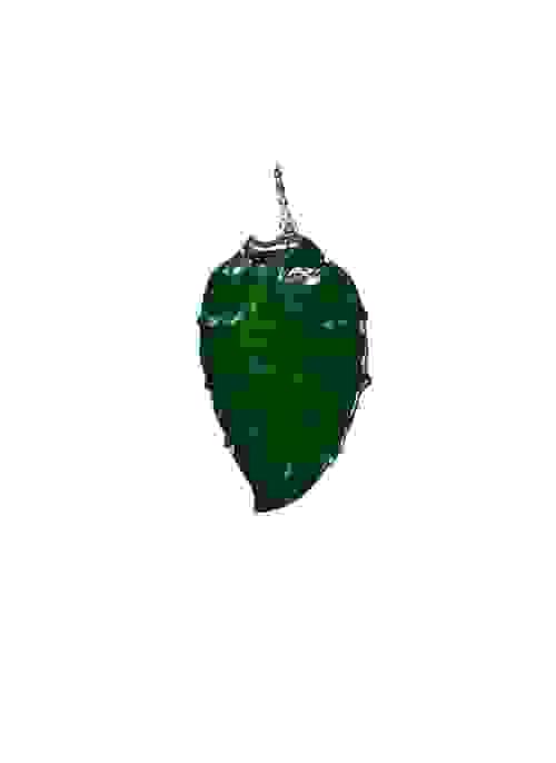 Green Jadeite Leaf Pendant 19012793-6