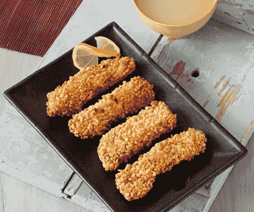 11A.Pollo frito con almendra