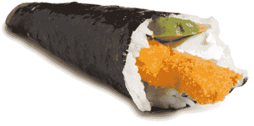 112.Temaki langostino frito