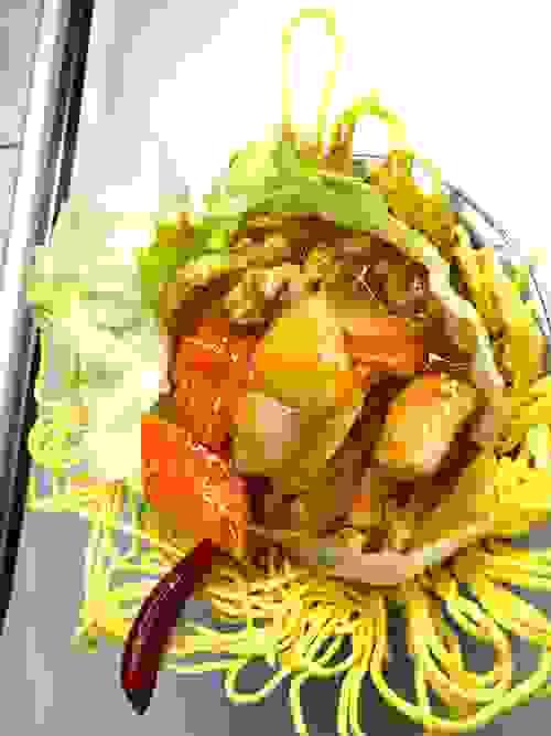 312.Pollo curry
