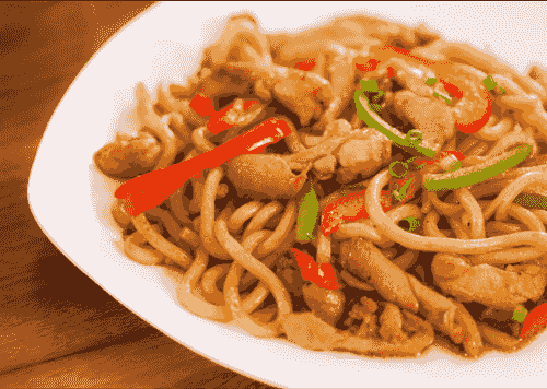 28a.UDON con pollo