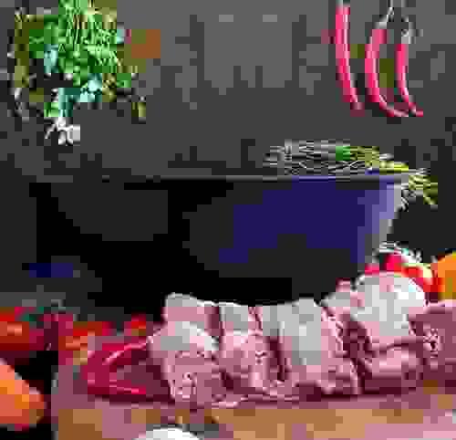 Kazan uzbeck WOK 15 litri cu capac-tigaie