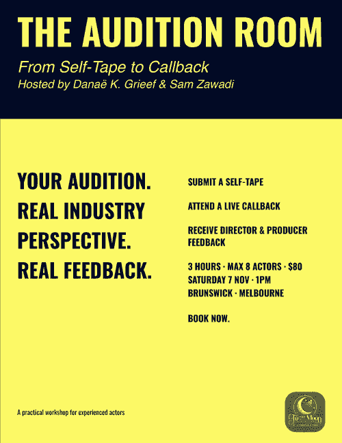 THE AUDITION ROOM – From Self-Tape to Callback