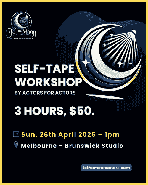 Self-Tape Workshop – Sunday 26th April, 1pm