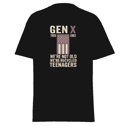 GEN X AMERICAN SHIRT UNISEX 