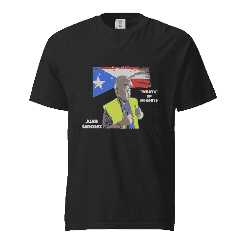 Official Juan Sanchez 'What's Up Mi Gente"  Unisex T Shirts 