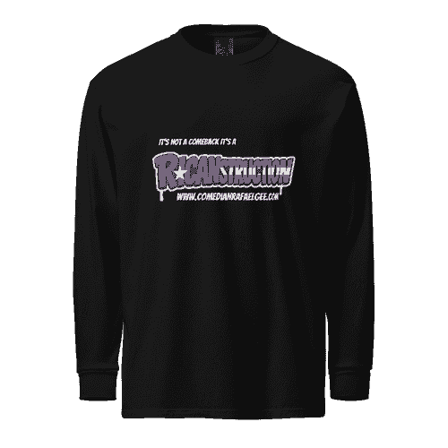 The Official Ricanstruction long Sleeve Shirt Unisex 