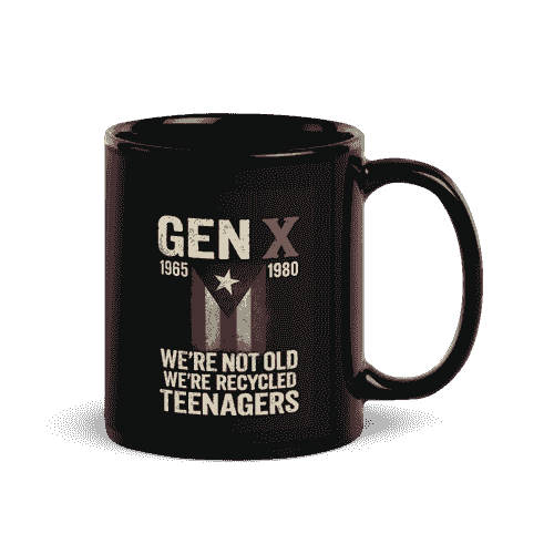 Boricua Gen X Coffe mug 