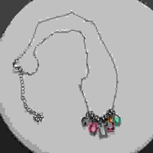 Rainbow Charms Necklace