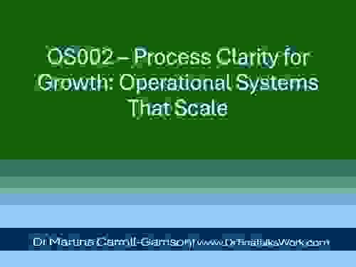 OS002 – Process Clarity for Growth: Operational Systems That Scale