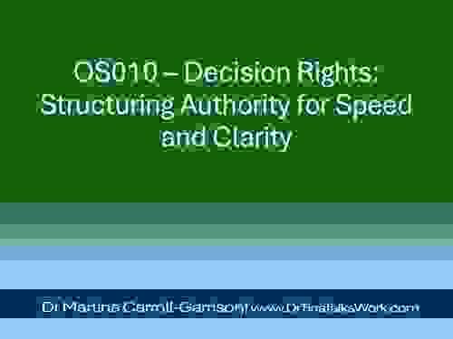 OS010 – Decision Rights: Structuring Authority for Speed and Clarity