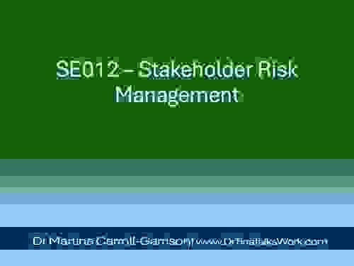 SE012 – Stakeholder Risk Management