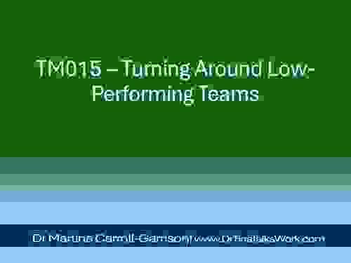 TM015 – Turning Around Low-Performing Teams