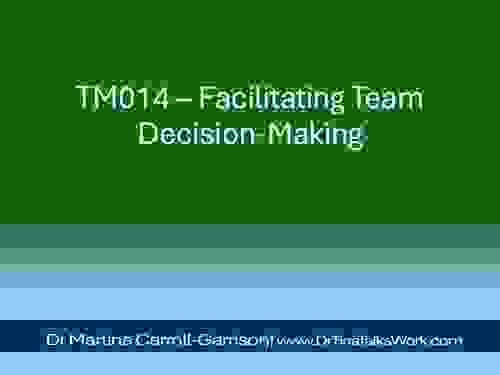 TM014 – Facilitating Team Decision-Making