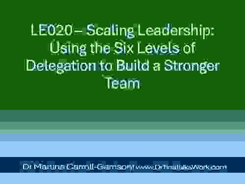 LE020 – Scaling Leadership: Using the Six Levels of Delegation to Build a Stronger Team