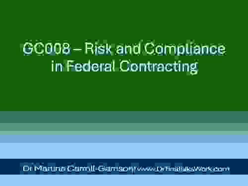 GC008 – Risk and Compliance in Federal Contracting