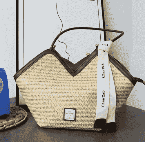 Bolsa de palha moderna