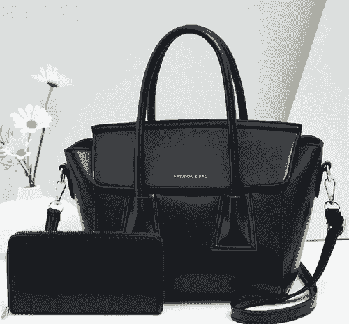 Bolsa Tote em Couro Sintético