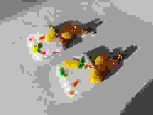 Petits citrons ~ Boucles d'oreilles