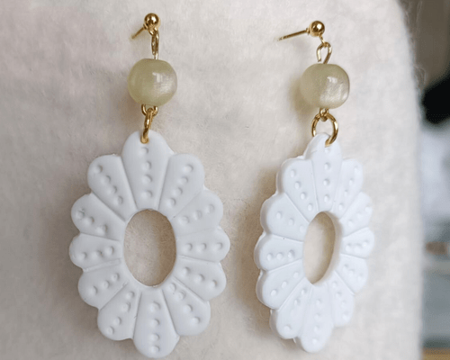 Oursin ~ Boucles d'oreilles