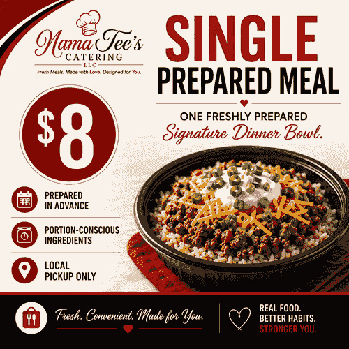 Single Prepared Meal