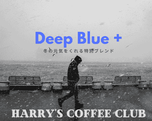 【この冬限定の特別ブレンドです。Deep Blue Coffeeに、ゲイシャをブレンドした、冬にきっと元気をくれる、期間限定商品、沸いてくる澄み切った味と香りです】(150g,、送料無料) 1