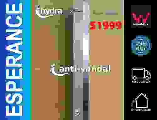 Esperance-- Anti-Vandal cold water shower