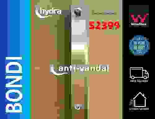 BONDI- Anti-Vandal cold water outdoor shower