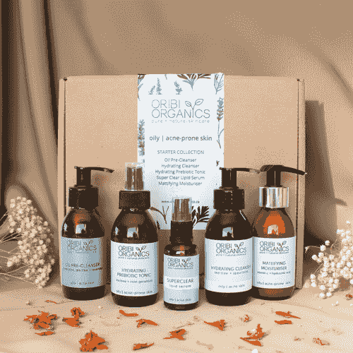 Oribi Organics - Starter Skincare Set for Oily | Acne-Prone skin 