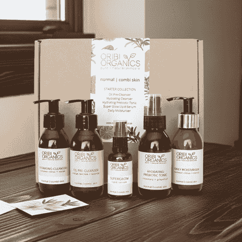 Oribi Organics - Starter Skincare Set for Normal | Combi skin 