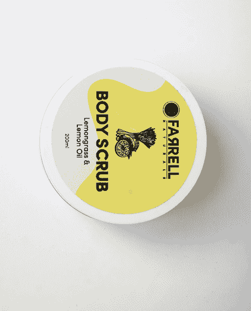 Farrell Body Scrub – Lemongrass & Lemon Oil