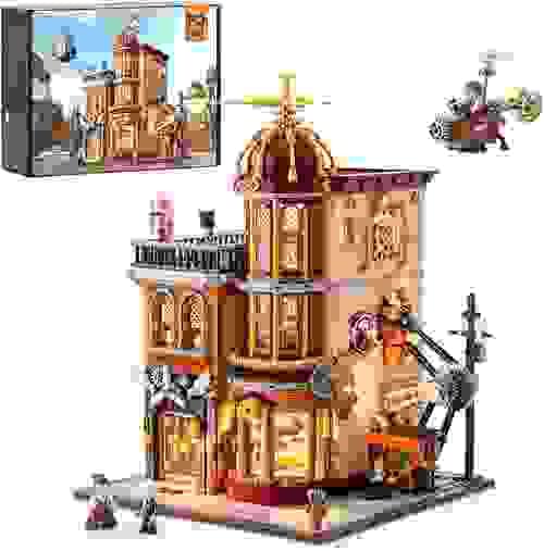 Steampunk Flight Club Light-Up Construction Kit