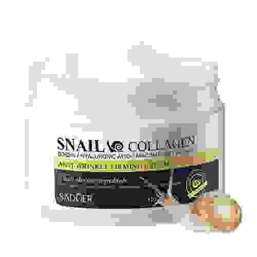 Crema antirid SADOER cu Colagen și Saliva de melc