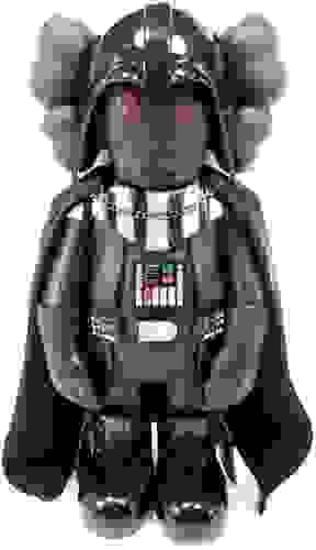 medicom bearbrick x kaws Darth Vader starwars figure 2007 authentic