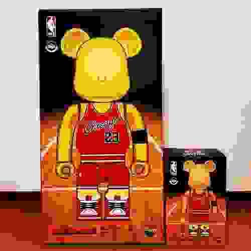 Medicom Toy Be@rbrick Michael Jordan 1985 Rookie Jersey 1000% Brand New MISB
