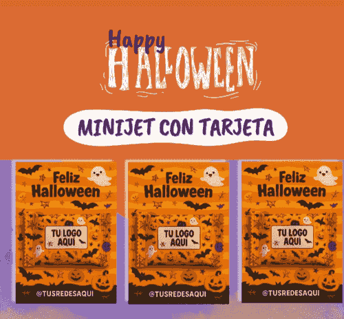 mini jet con tarjeta 