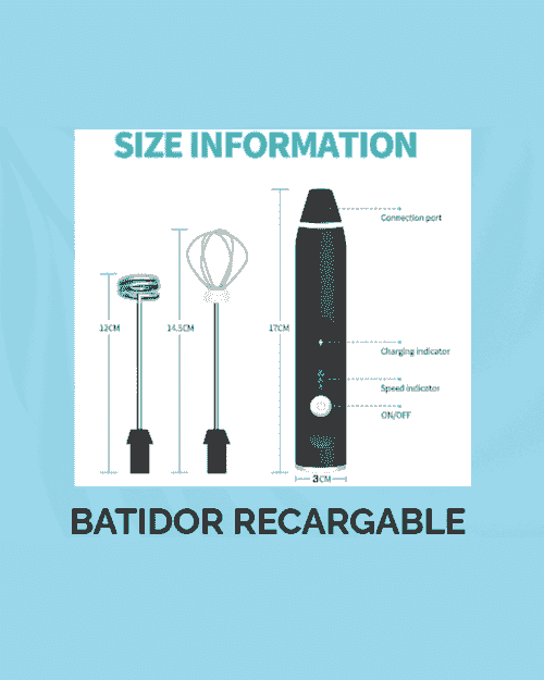 BATIDOR RECARGABLE