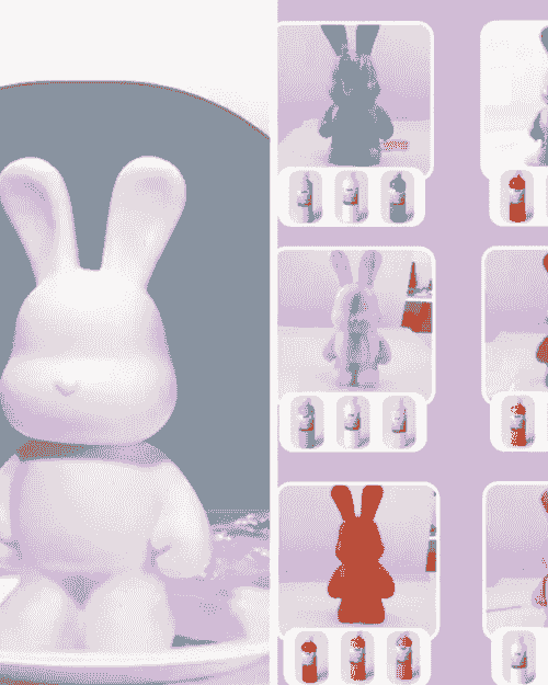 Fluid RabbitKit Fluid Painting Rabbit 