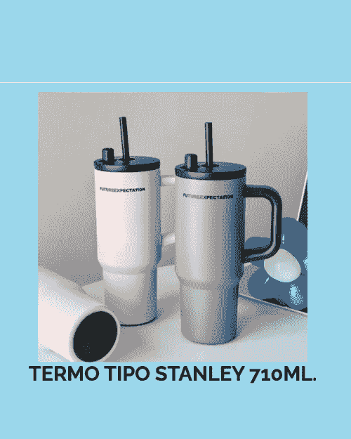 Vaso Térmico de Acero Inoxidable con Sorbete 700 ML 