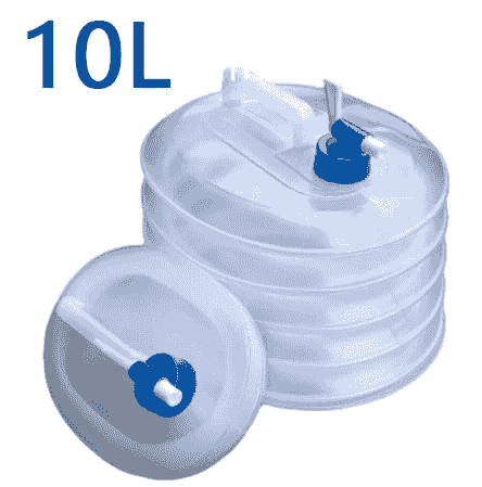 Outdoor Folding Water bag Water storage Household Plastic Folding Bucket with Faucet