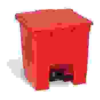 Zafacones biomedico Rojo Puequeno